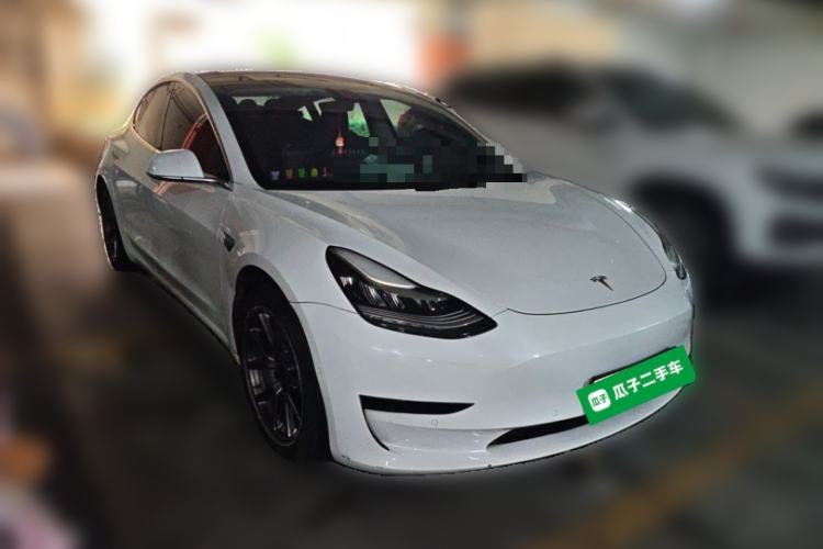 Used Tesla Model 3 2020 Standard Range Rear-Wheel Drive Upgraded Version Front Right 45 Deg