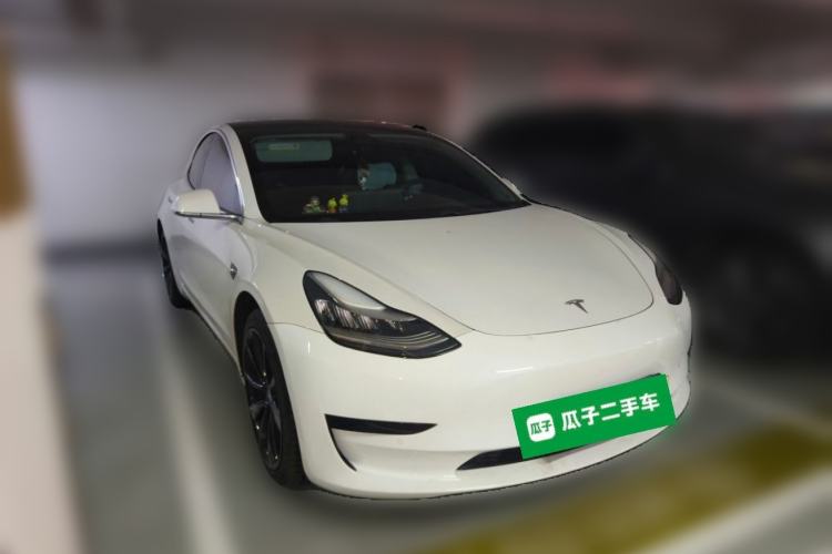 Used Tesla Model 3 2020 Standard Range Rear-Wheel Drive Upgraded Version Front Right 45 Deg