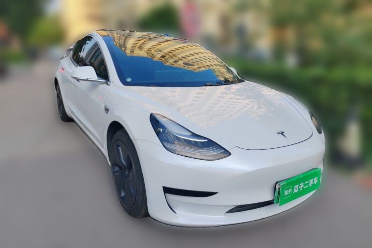 Used Tesla Model 3 2020 Standard Range Rear-Wheel Drive Upgraded Version Front Right 45 Deg