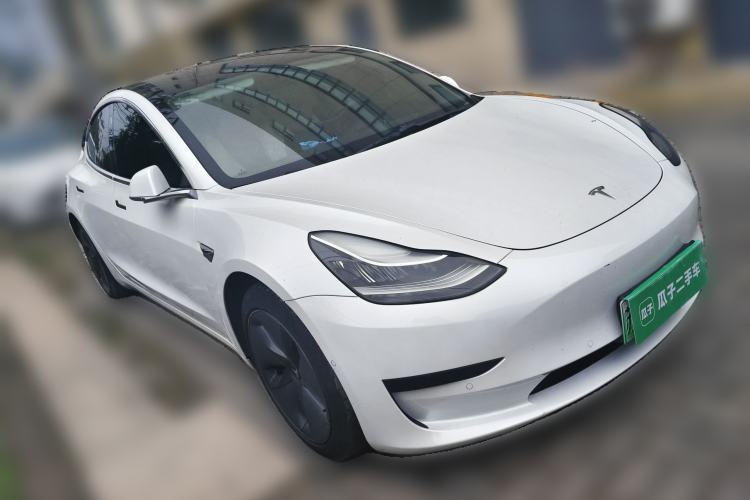 Used Tesla Model 3 2020 Standard Range Rear-Wheel Drive Upgraded Version Front Right 45 Deg