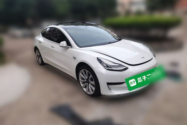 Used Tesla Model 3 2020 Standard Range Rear-Wheel Drive Upgraded Version Front Right 45 Deg
