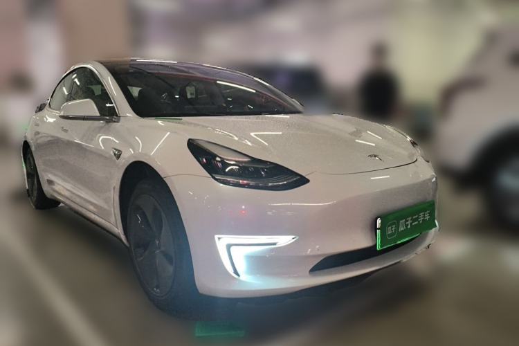 Used Tesla Model 3 2020 Standard Range Rear-Wheel Drive Upgraded Version Front Right 45 Deg