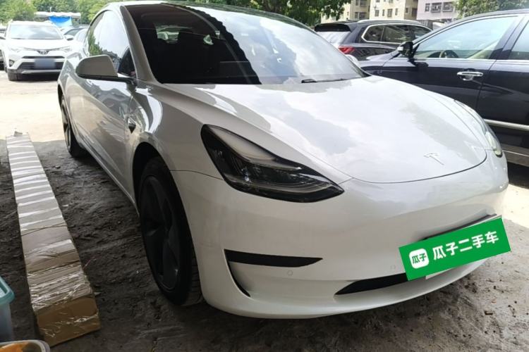 Used Tesla Model 3 2020 Revised Version Standard Range Rear-Wheel Drive – Upgraded Edition Front Right 45 Deg