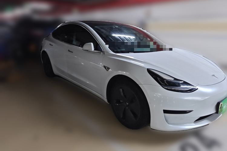 Used Tesla Model 3 2020 Standard Range Rear-Wheel Drive Upgraded Version Front Right 45 Deg