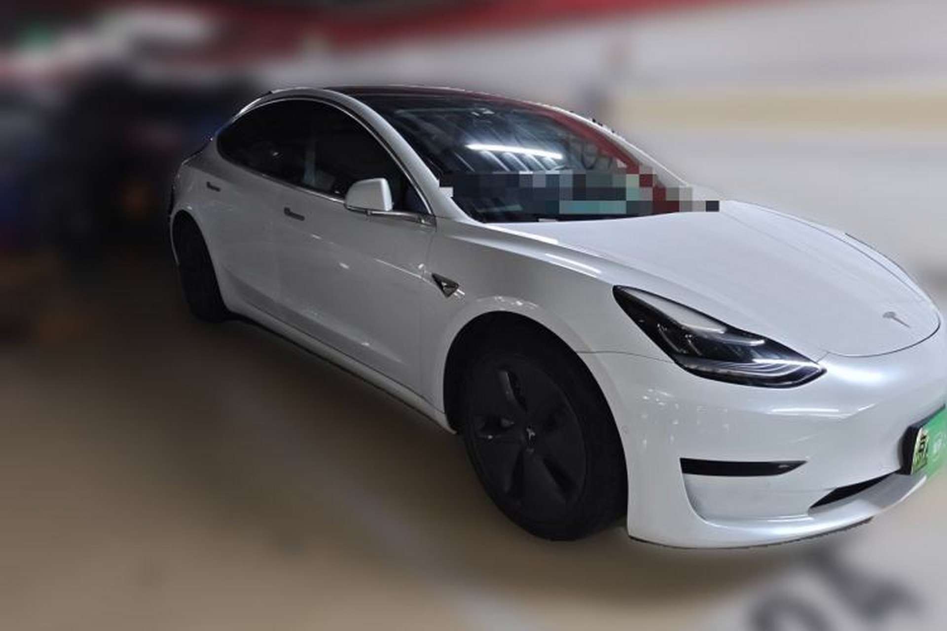 Used Tesla Model 3 2020 Standard Range Rear-Wheel Drive Upgraded Version Front Right 45 Deg