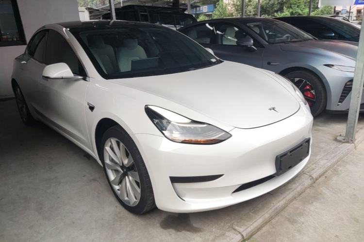 Used Tesla Model 3 2020 Standard Range Rear-Wheel Drive Upgraded Version Front Right 45 Deg