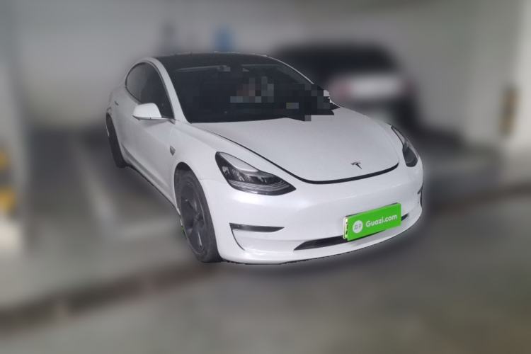 Used Tesla Model 3 2020 Refreshed Version Long-Range Rear-Wheel Drive Front Right 45 Deg