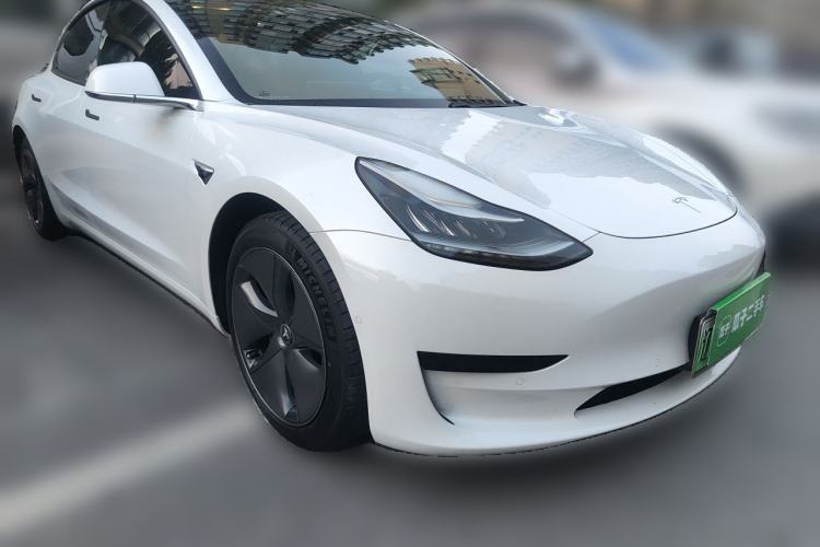Used Tesla Model 3 2020 Standard Range Rear-Wheel Drive Upgraded Version Front Right 45 Deg