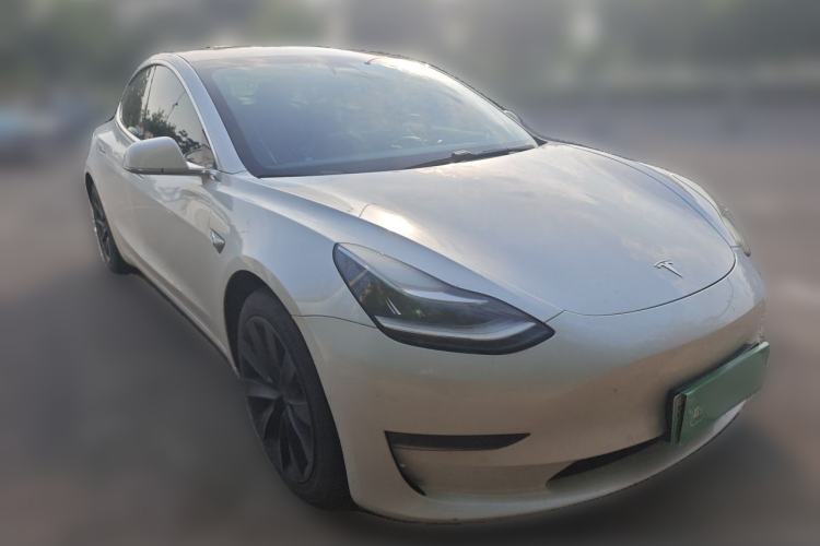 Used Tesla Model 3 2020 Refreshed Version Long-Range Rear-Wheel Drive Front Right 45 Deg