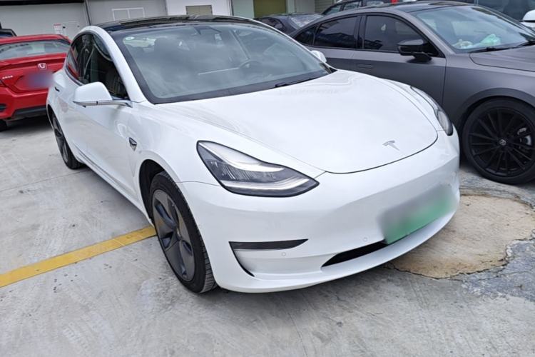 Used Tesla Model 3 2020 Refreshed Version Long-Range Rear-Wheel Drive Front Right 45 Deg