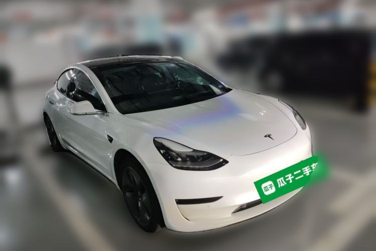 Used Tesla Model 3 2020 Standard Range Rear-Wheel Drive Upgraded Version Front Right 45 Deg