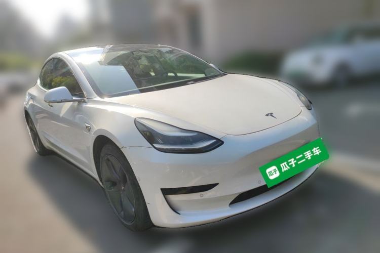 Used Tesla Model 3 2020 Standard Range Rear-Wheel Drive Upgraded Version Front Right 45 Deg