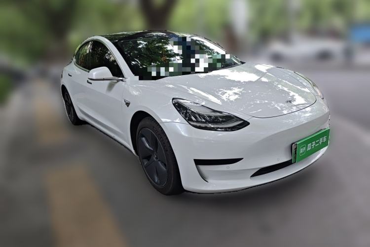 Used Tesla Model 3 2020 Revised Version Standard Range Rear-Wheel Drive – Upgraded Edition Front Right 45 Deg