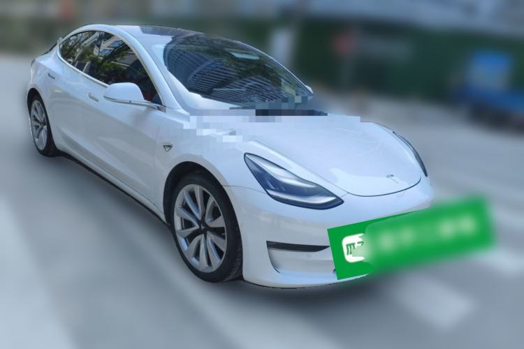 Used Tesla Model 3 2020 Refreshed Version Long-Range Rear-Wheel Drive Front Right 45 Deg
