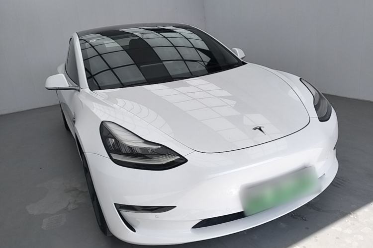 Used Tesla Model 3 2020 Refreshed Version Long-Range Rear-Wheel Drive Front Right 45 Deg