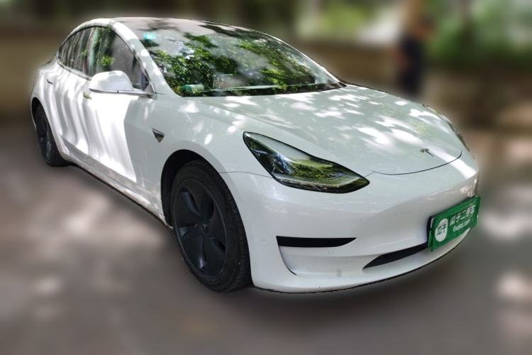 Used Tesla Model 3 2020 Standard Range Rear-Wheel Drive Upgraded Version Front Right 45 Deg