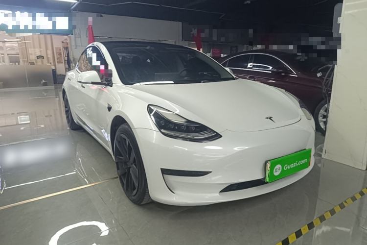 Used Tesla Model 3 2020 Standard Range Rear-Wheel Drive Upgraded Version Front Right 45 Deg