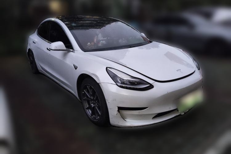 Used Tesla Model 3 2020 Standard Range Rear-Wheel Drive Upgraded Version Front Right 45 Deg