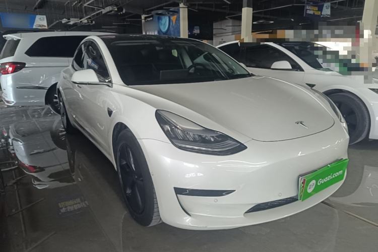 Used Tesla Model 3 2020 Standard Range Rear-Wheel Drive Upgraded Version Front Right 45 Deg
