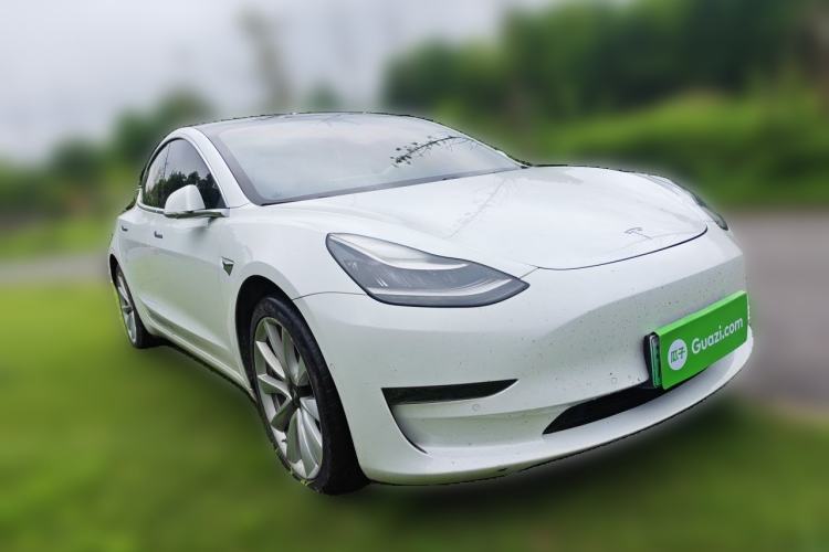 Used Tesla Model 3 2020 Refreshed Version Long-Range Rear-Wheel Drive Front Right 45 Deg