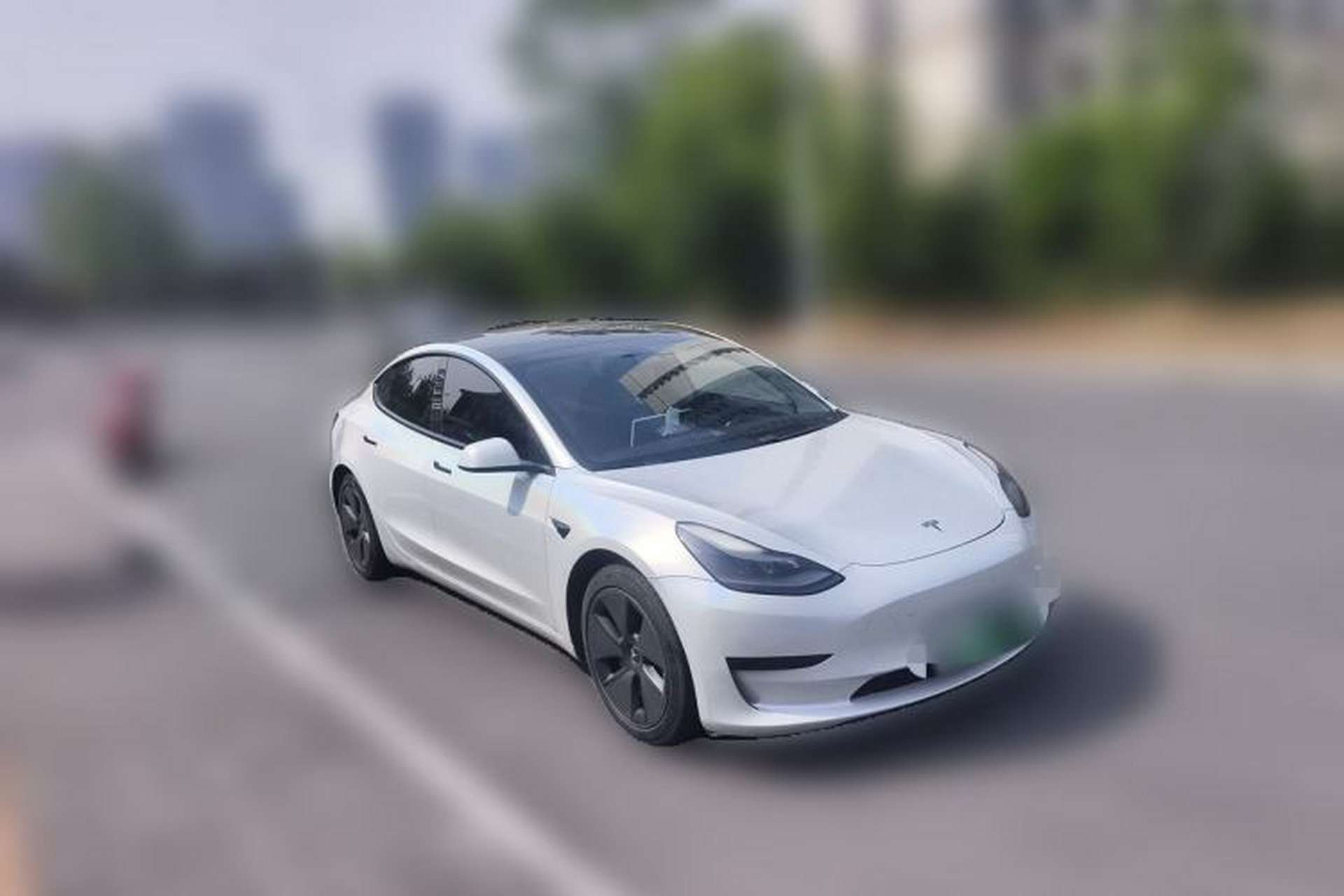 Used Tesla Model 3 2020 Revised Version Standard Range Rear-Wheel Drive – Upgraded Edition Front Right 45 Deg