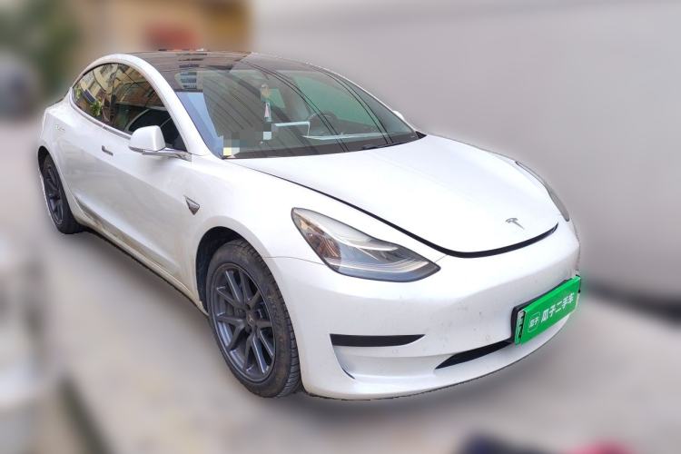 Used Tesla Model 3 2020 Standard Range Rear-Wheel Drive Upgraded Version Front Right 45 Deg
