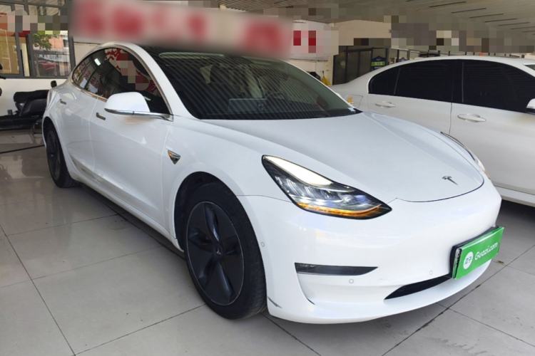 Used Tesla Model 3 2020 Refreshed Version Long-Range Rear-Wheel Drive Front Right 45 Deg