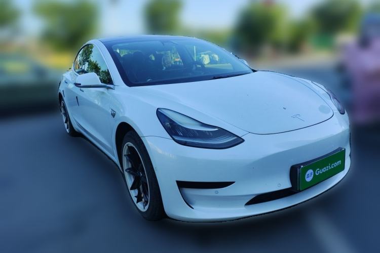 Used Tesla Model 3 2020 Standard Range Rear-Wheel Drive Upgraded Version Front Right 45 Deg
