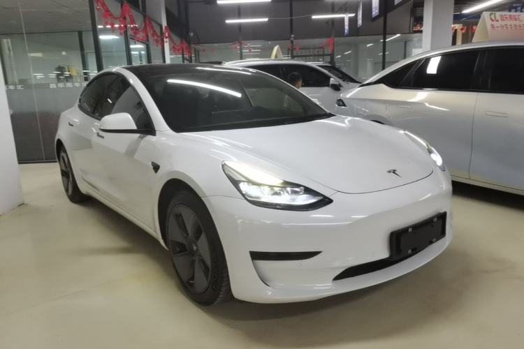 Used Tesla Model 3 2020 Revised Version Standard Range Rear-Wheel Drive – Upgraded Edition Front Right 45 Deg
