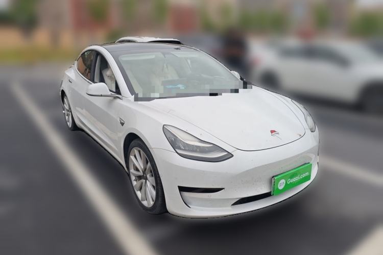 Used Tesla Model 3 2020 Standard Range Rear-Wheel Drive Upgraded Version Front Right 45 Deg