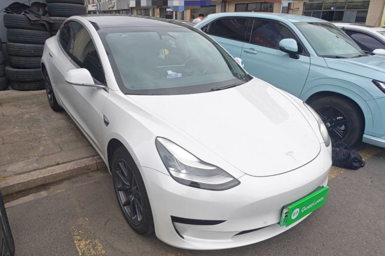 Used Tesla Model 3 2020 Standard Range Rear-Wheel Drive Upgraded Version Front Right 45 Deg