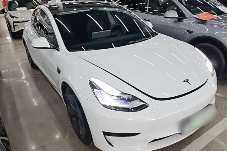 Used Tesla Model 3 2020 Revised Version Standard Range Rear-Wheel Drive – Upgraded Edition Front Right 45 Deg