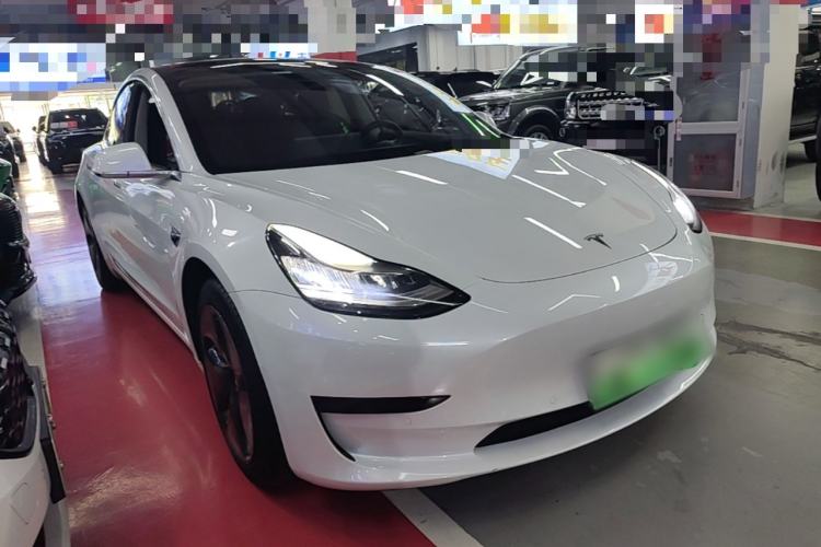 Used Tesla Model 3 2020 Standard Range Rear-Wheel Drive Upgraded Version Front Right 45 Deg
