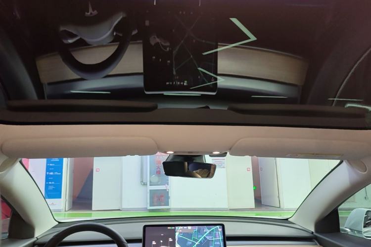 Used Tesla Model 3 2020 Revised Version Standard Range Rear-Wheel Drive – Upgraded Edition Headliner