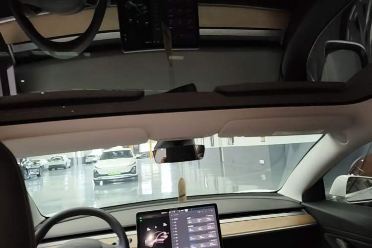 Used Tesla Model 3 2020 Revised Version Standard Range Rear-Wheel Drive – Upgraded Edition Headliner
