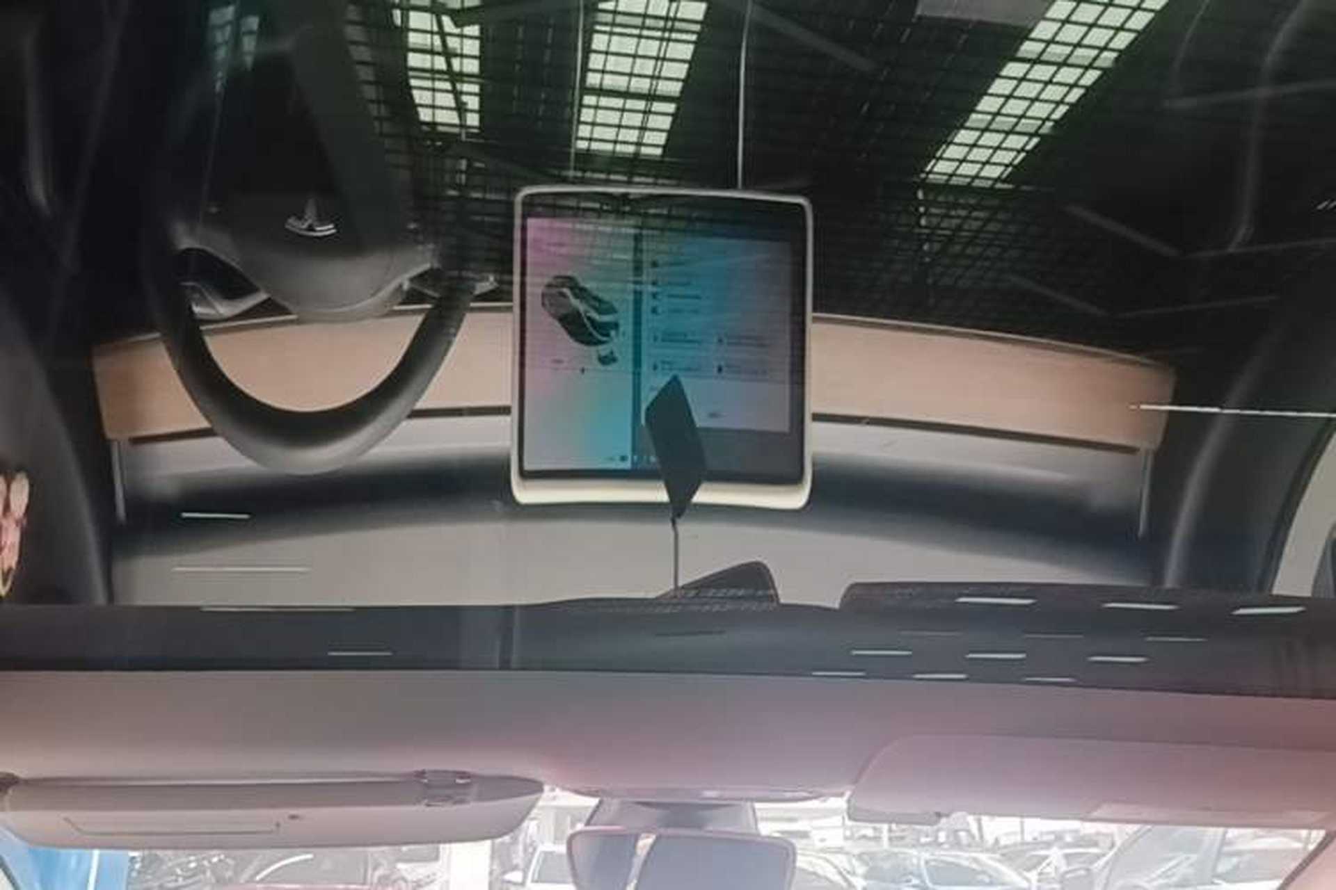 Used Tesla Model 3 2020 Standard Range Rear-Wheel Drive Upgraded Version Headliner