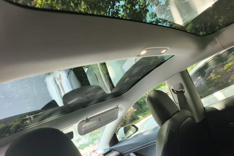 Used Tesla Model 3 2020 Revised Version Standard Range Rear-Wheel Drive – Upgraded Edition Headliner