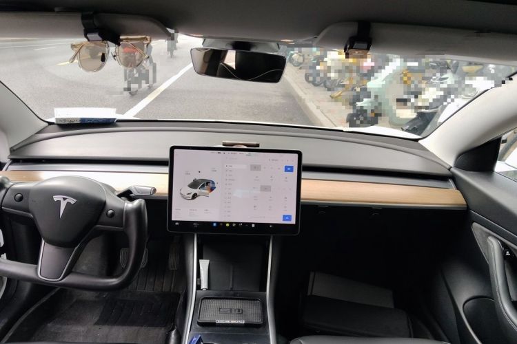 Used Tesla Model 3 2020 Revised Version Standard Range Rear-Wheel Drive – Upgraded Edition Headliner
