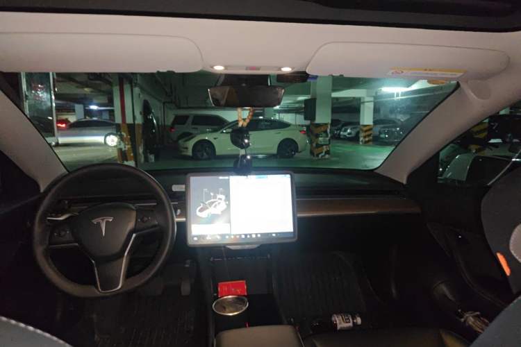 Used Tesla Model 3 2020 Revised Version Standard Range Rear-Wheel Drive – Upgraded Edition Headliner