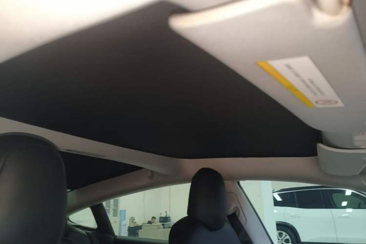 Used Tesla Model 3 2020 Standard Range Rear-Wheel Drive Upgraded Version Headliner