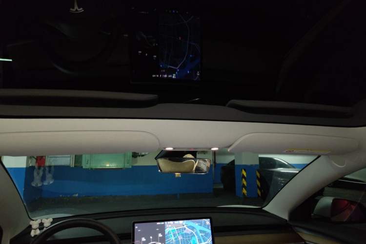 Used Tesla Model 3 2020 Revised Version Standard Range Rear-Wheel Drive – Upgraded Edition Headliner