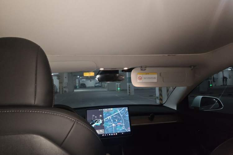 Used Tesla Model 3 2020 Revised Version Standard Range Rear-Wheel Drive – Upgraded Edition Headliner