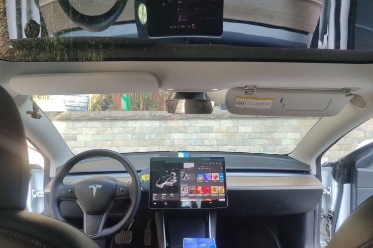 Used Tesla Model 3 2020 Standard Range Rear-Wheel Drive Upgraded Version Headliner