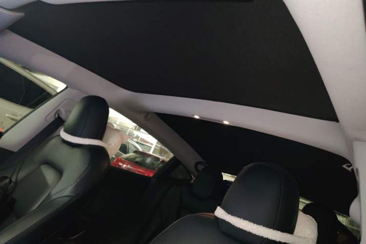 Used Tesla Model 3 2020 Standard Range Rear-Wheel Drive Upgraded Version Headliner