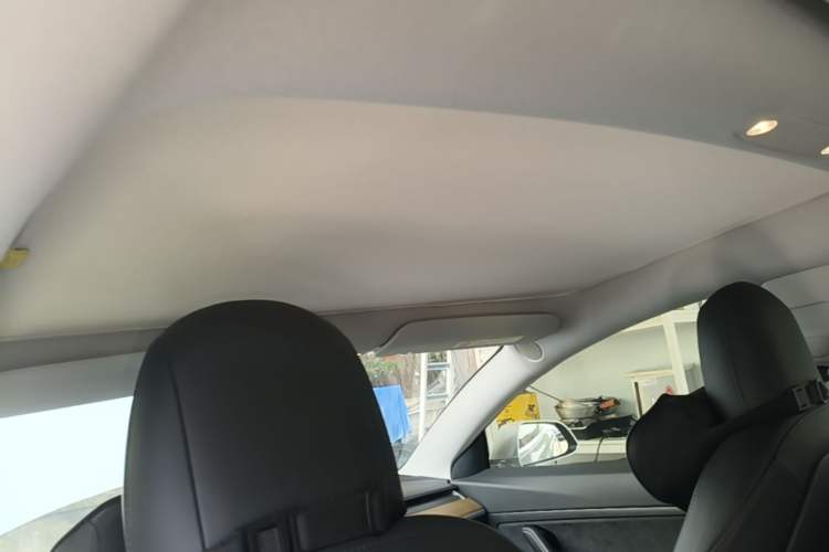 Used Tesla Model 3 2020 Revised Version Standard Range Rear-Wheel Drive – Upgraded Edition Headliner