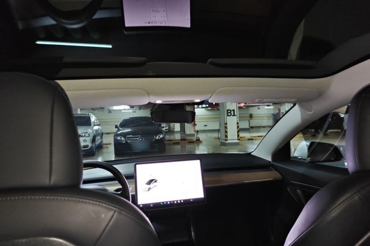 Used Tesla Model 3 2020 Standard Range Rear-Wheel Drive Upgraded Version Headliner