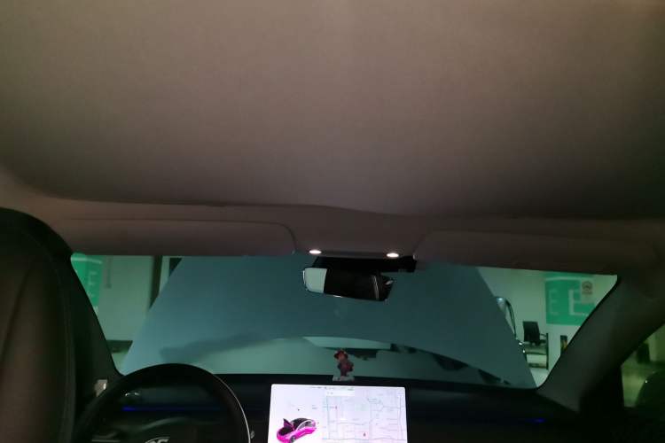 Used Tesla Model 3 2020 Revised Version Standard Range Rear-Wheel Drive – Upgraded Edition Headliner