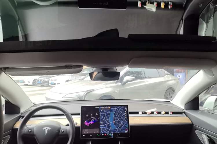 Used Tesla Model 3 2020 Standard Range Rear-Wheel Drive Upgraded Version Headliner
