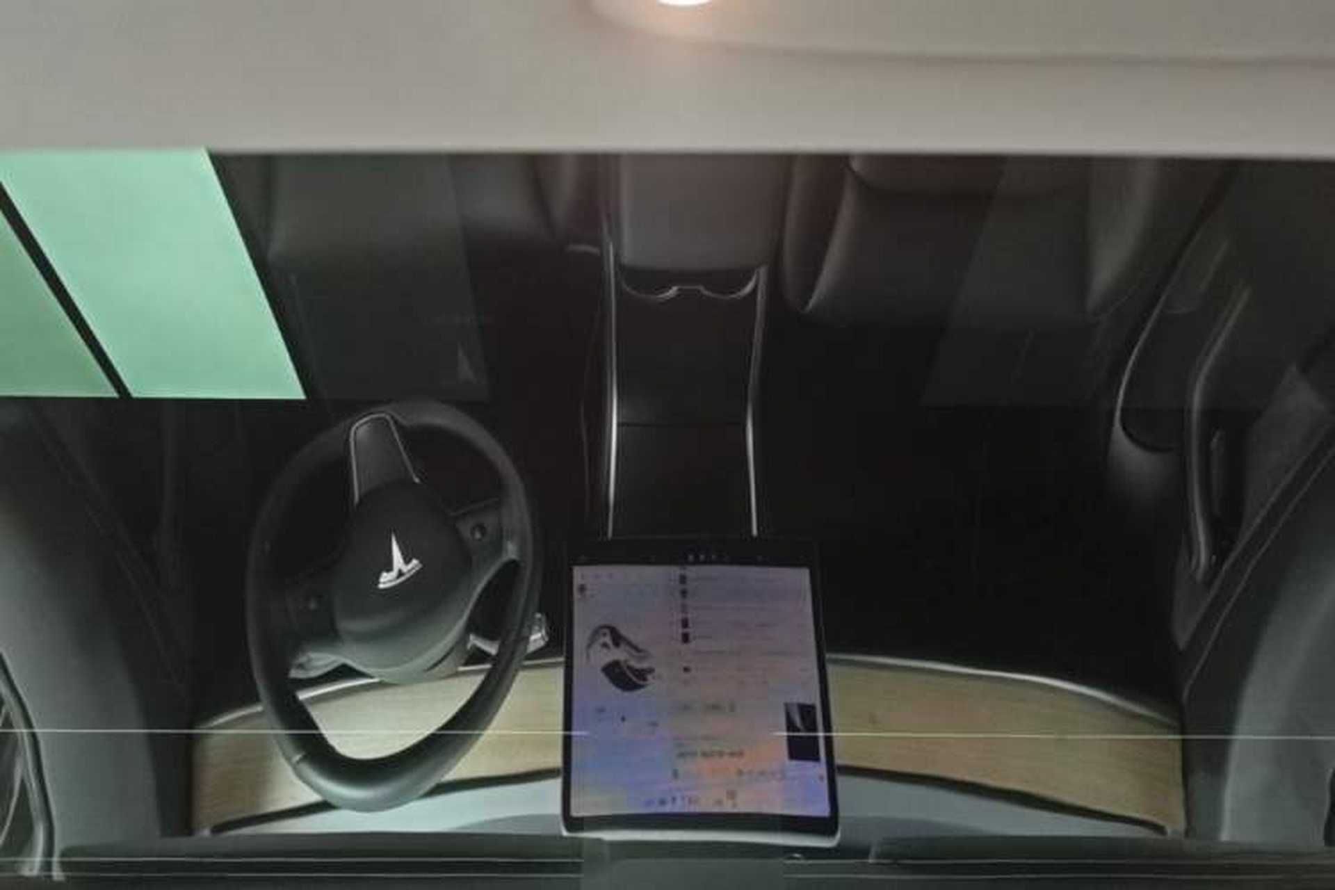 Used Tesla Model 3 2020 Standard Range Rear-Wheel Drive Upgraded Version Headliner