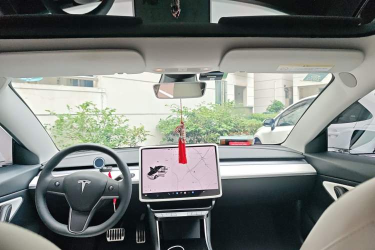 Used Tesla Model 3 2020 Revised Version Standard Range Rear-Wheel Drive – Upgraded Edition Headliner